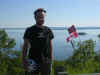 Udkigspunkt p Manitoulin Island
